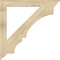 Ekena Millwork Balboa Traditional Rough Sawn Bracket, Douglas Fir, 4"W x 38"D x 38"H BKT04X38X38BOA01RDF - alternate 2